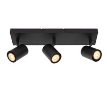 Lucide Lucide AMIGO Plafondspot 3xGU10 Zwart