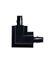 Luxar Inbouw 3 Fase L-Vorm Connector Inside Zwart