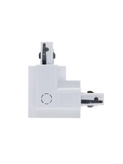 Luxar Inbouw 3 Fase L-Vorm Connector Outside Wit