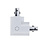 Luxar Luxar Inbouw 3 Fase L-Vorm Connector Outside Wit