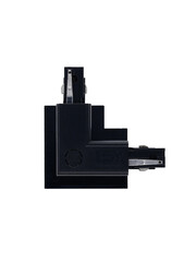 Luxar Inbouw 3 Fase L-Vorm Connector Outside Zwart