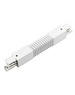 Global Trac Lighting Systems Global 3 Fase-Rail flexibele connector  wit
