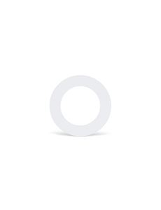 Luxar Ring voor kleine spots in grote gaten wit 65-115mm
