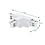 Luxar Luxar Inbouw 3 Fase T-Vorm Connector Left-1 WitLuxar Inbouw 3 Fase T-Vorm Connector Left-1 Wit