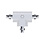 Luxar Luxar Inbouw 3 Fase T-Vorm Connector Left-1 WitLuxar Inbouw 3 Fase T-Vorm Connector Left-1 Wit