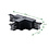 Luxar Luxar Inbouw 3 Fase T-Vorm Connector Left-1 Zwart