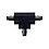 Luxar Luxar Inbouw 3 Fase T-Vorm Connector Left-1 Zwart