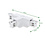 Luxar Luxar Inbouw 3 Fase T-Vorm Connector Left-2 Wit