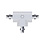 Luxar Luxar Inbouw 3 Fase T-Vorm Connector Right-1 Wit