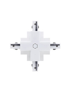 Luxar Inbouw 3 Fase X-Vorm Connector Wit