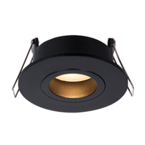 Luxar Luxar GU10 Inbouwspot IP65 Kantelbaar Zwart