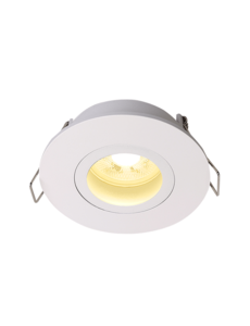 Luxar GU10 Inbouwspot IP65 Kantelbaar Wit