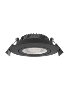 Luxar Slim-Fit LED Inbouwspot IP65 5W/7W CCT Zwart