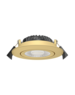 Luxar Slim-Fit LED Inbouwspot IP65 5W/7W CCT & Dim to Warm Brass