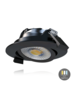 Luxar Slim-Fit LED Inbouwspot IP65 6W CCT Dimbaar Zwart
