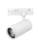 Luxar Witte 3 Fase Railspot met Zoomlens & CCT-Switch & Watt Switch