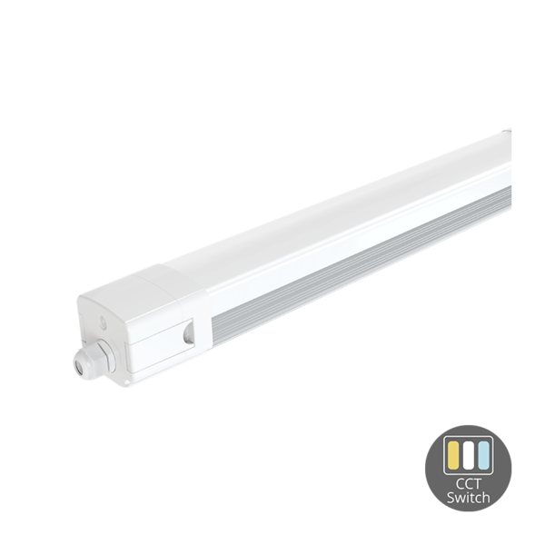 Luxar Luxar LED Tri-proof 150cm 34-60W Power & CCT Switch IP65