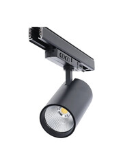 Luxar 3 Fase Railspot Zwart 10-20-30W Dimbaar CCT-Schakelaar