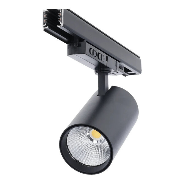 Luxar Luxar 3-Fase Railspot Zwart Dimbaar 10-20-30W CCT-Schakelaar