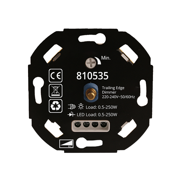 Luxar Luxar Triac LED Dimmer 0.5-250W Universeel Wisselschakeling