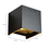 Luxar IP65 LED CUBE G9 ZWART