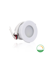 Luxar LED Mini Inbouwspot 1.5W Dimbaar Wit Dim to Warm 230V IP44