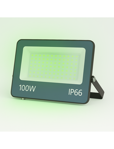 Luxar Floodlight 100W IP66 Groen