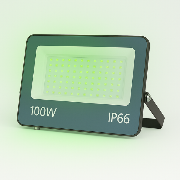 Luxar Floodlight 100W IP66 Groen