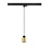 SLV PURI 2.0 Tube 3-Fase Rail hanglamp GU10 Zwart/Goud