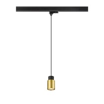 SLV PURI 2.0 Tube 3-Fase Rail hanglamp GU10 Zwart/Goud