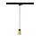 SLV PURI 2.0 Tube 3-Fase Rail hanglamp GU10 Zwart/Goud