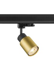 SLV PURI 2.0 Tube 3-Fase Railspot GU10 Zwart/Goud