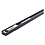 Luxar 1-FASE RAIL 1 Meter Zwart incl. voeding en eindkap