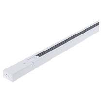 Luxar 1-FASE RAIL 2 Meter Wit incl. voeding en eindkap