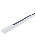 Luxar 1 Fase Rail 2 Meter Wit inclusief voeding en eindkap