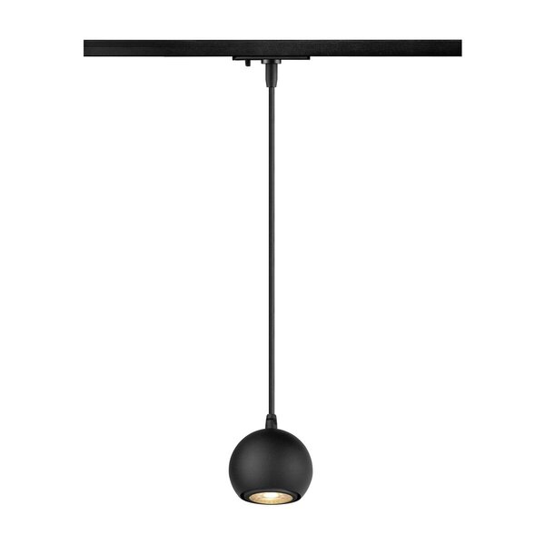 SLV SLV 1 fase rail pendel spot LIGHT EYE® 90 Zwart