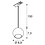 SLV SLV 1 fase rail pendel spot LIGHT EYE® 90 Zwart