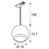 SLV SLV 1 fase rail pendel spot LIGHT EYE® 150 Zwart