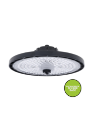 Luxar LED Highbay 200W met CCT & Power Switch 90° IP66 Zwart