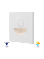 Braytron Inbouw Steplight met Bewegingssensor 1,5W CCT Wit