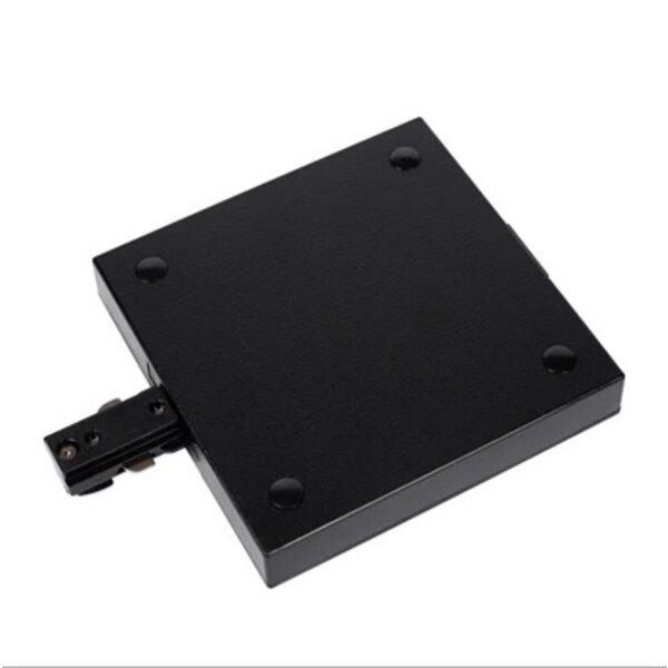 Lucide Lucide TRACK - start/middenvoeding 1-fase Railsysteem / Railverlichting 230V Zwart