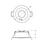 Luxar Noodverlichting Inbouwspot 1,2 Watt Wit