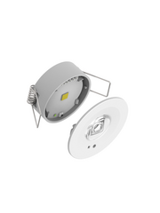 Luxar Noodverlichting Inbouwspot 1,2 Watt Wit