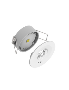 Luxar Noodverlichting Inbouwspot 1,2 Watt Wit