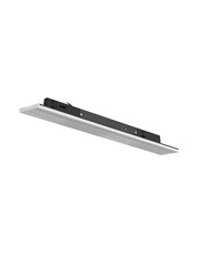 Luxar 3-Fase Railarmatuur 60cm Kantelbaar Power & CCT Switch Zwart