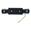 Luxar Luxar 1-Fase Rail I-Connector Middenvoeding Zwart