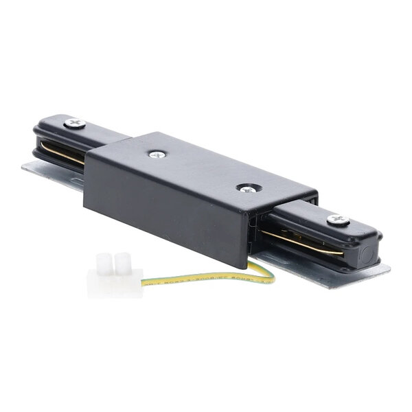 Luxar Luxar 1-Fase Rail I-Connector Middenvoeding Zwart
