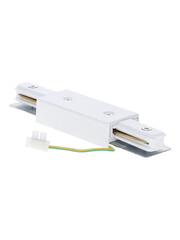 Luxar 1-Fase Rail I-Connector Middenvoeding Wit