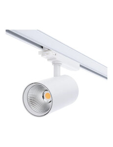 Luxar 3-Fase Railspot Food 10W-30W Dimbaar CCT-Switch Wit