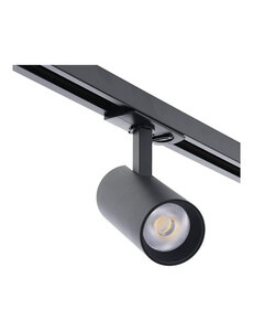 Luxar 1 Fase Railspot 10W CCT-Switch zwart Dimbaar CRI90